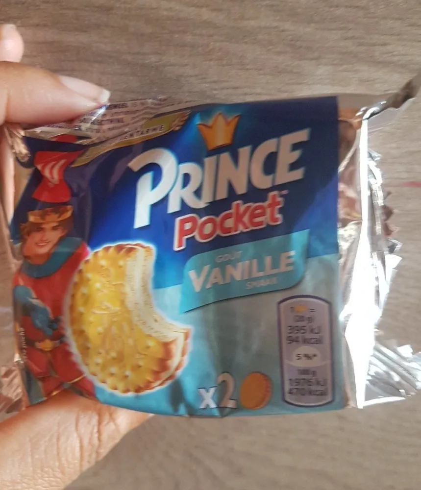 Prince pocket goût vanille