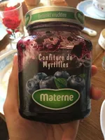 Confiture De Mirtilles, 450 Grammes, Marque Materne