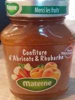 confiture abricots rhubarbe
