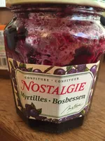 Confiture De Mirtilles, Nostalgie, 265 Grammes, Marque Materne