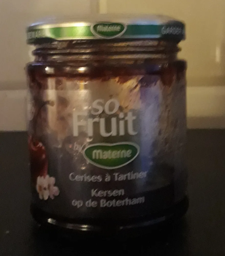 Confiture Cerise à Tartiner So Fruit