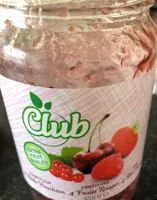 Confiture 4 fruits rouges