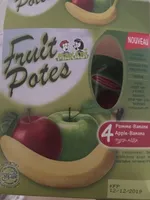 Fruit potes pomme banane