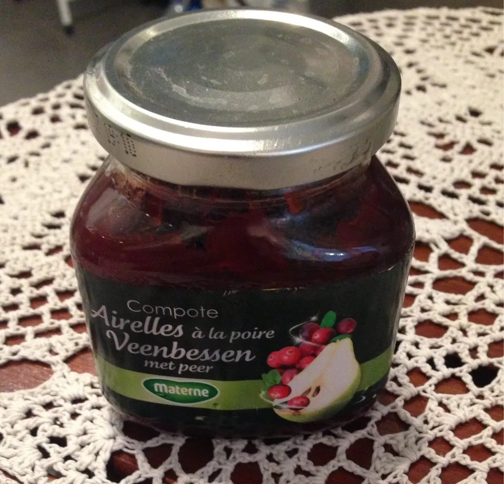 Compote Airelles à la poire