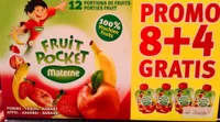 Compote Fruit Pocket 12portions