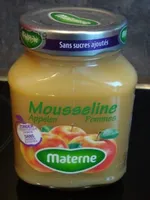 Mousseline de pommes sans sucre ajouté