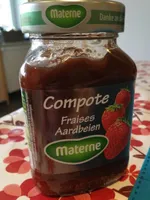 Compote fraise materne