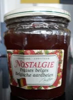 Confiture aux fraises belges
