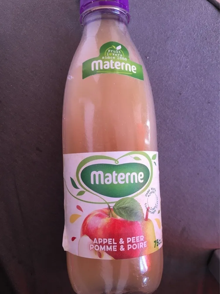 Jus de fruits pommes poires