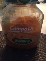 Compote D'abricots, 610 Grammes, Marque Materne