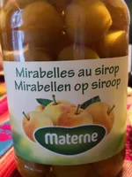 Mirabelles au sirop
