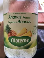 Jus de fruits ananas pressés