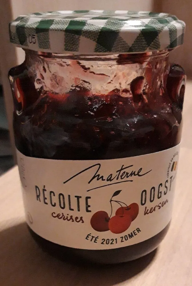 Confiture récolte cerise