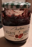 Confiture récolte cerise