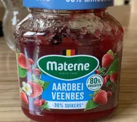 Confiture fraise cranberry