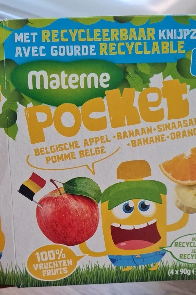 Pocket banane orange