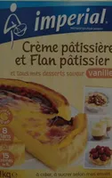 Crème pâtissière et flan pâtissier saveur vanille