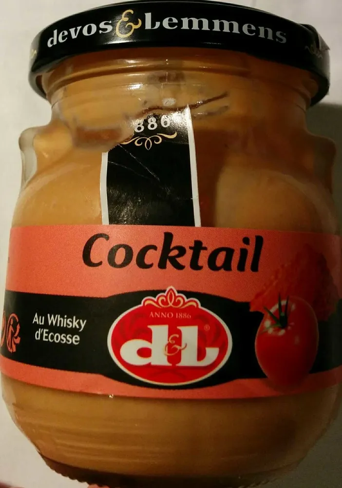 Sauce cocktail au whisky d’Ecosse