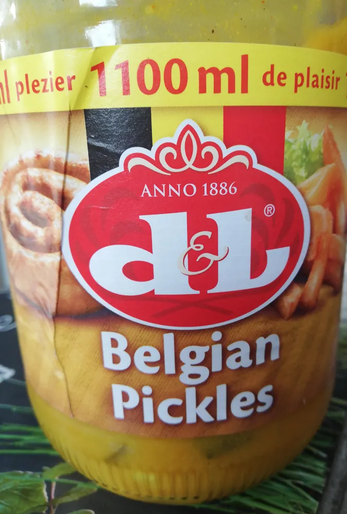 Devos Lemmens Belgian Pickles 6X1100ML