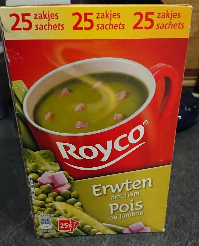 Soupe Royco Pois Cassés Jambon 25 Unités