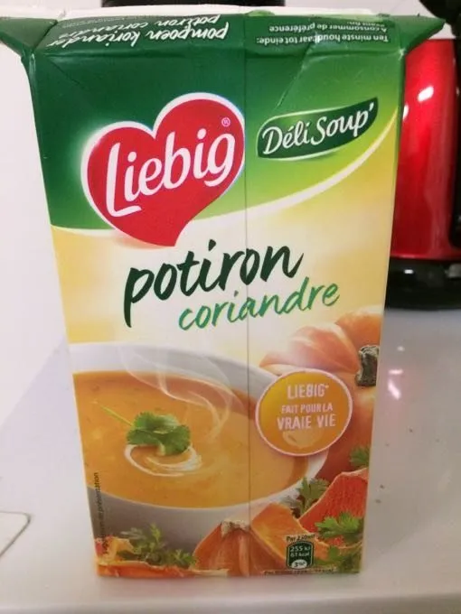 Soupe Potiron Coriandre