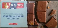Chocolat lait amandes fleur de sel