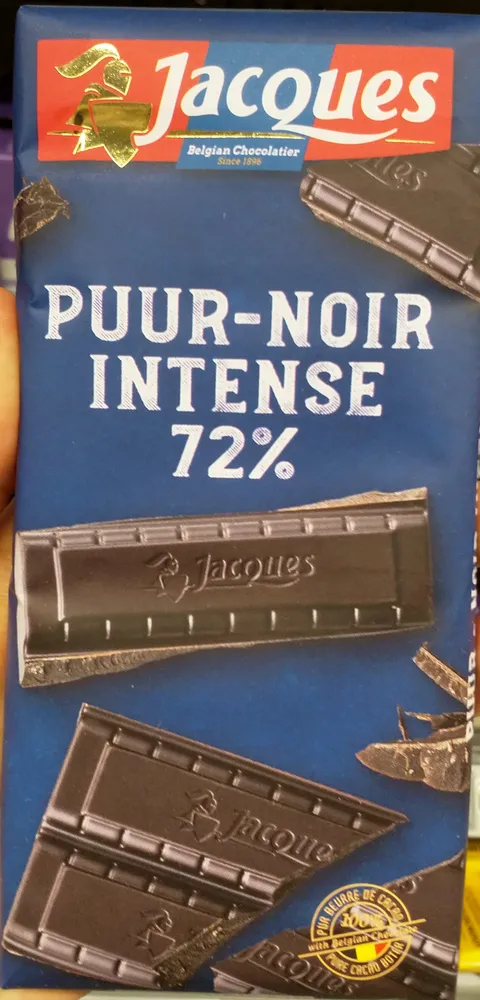Noir intense 72%