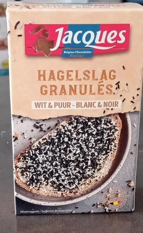 Granulés blanc et noir