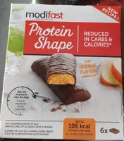 Protein Shape Bar Orange