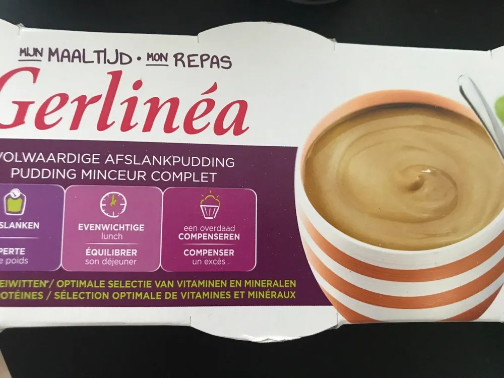 Pudding minceur complet café