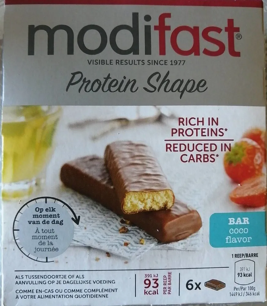 Protein Shape Bar Coco Flavor