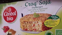 Cereal Bio Soja Burger Met Curry En Maanzaad