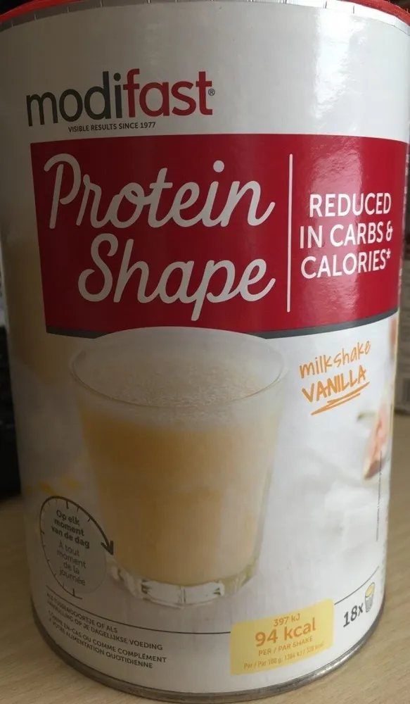 Modifas milkshake vanille
