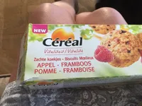Biscuits Moelleux pomme framboise