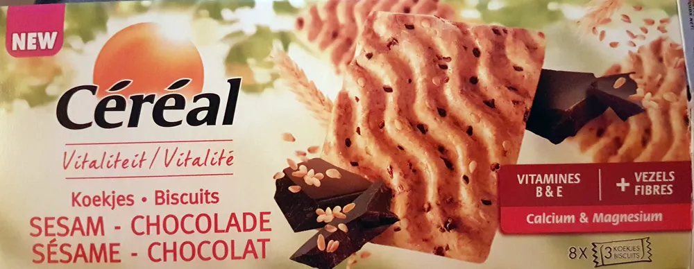 Céréal Sésame-chocolat Biscuits