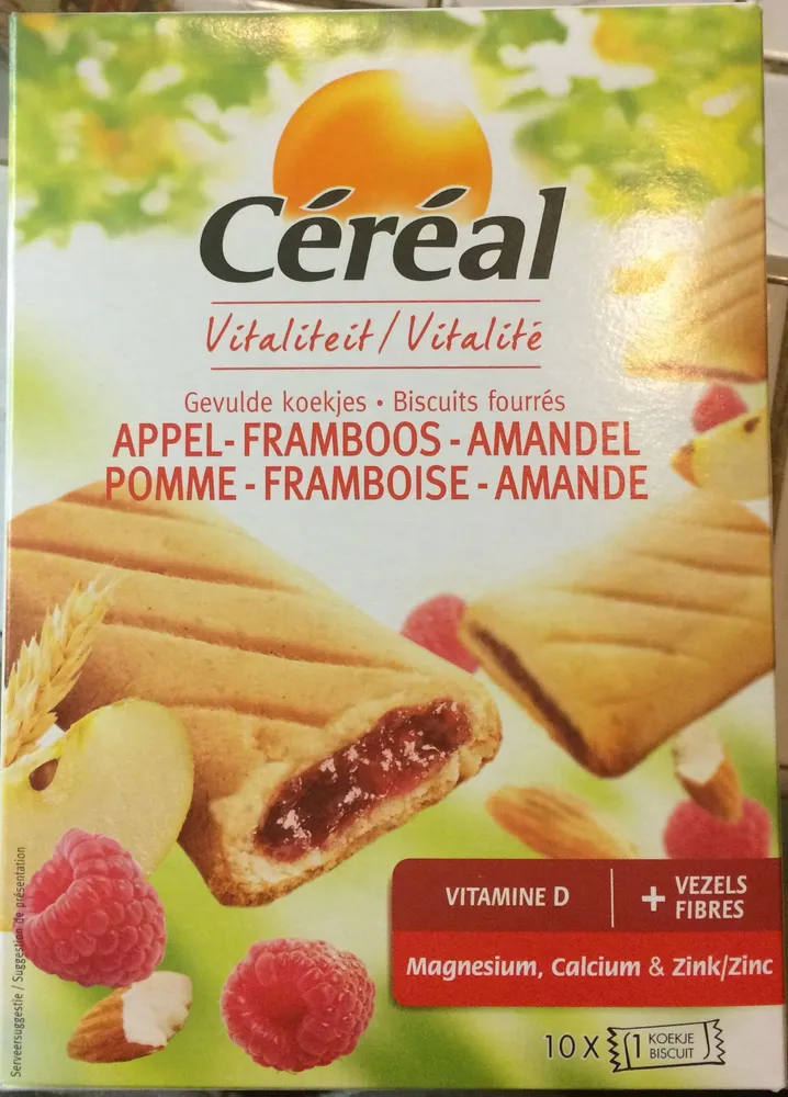 Biscuits Fourrés Pomme - Framboise - Amande
