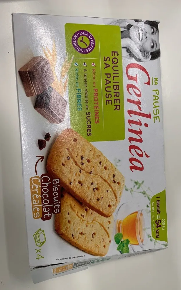 Ma pause Gerlina biscuit chocolat céréales