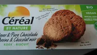 Céréal By Nature Biscuits Sablés Avoine & Chocolat Noir
