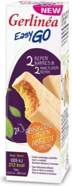 Gerlinéa Easy Go Citron Barres Repas