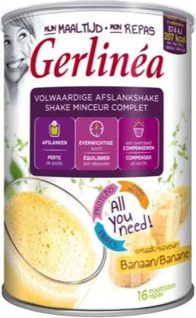 Gerlinéa Mon Repas Shake Minceur Complet Saveur Banane