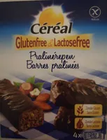 Barres pralinées sans lactose