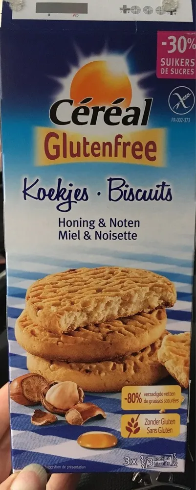 Biscuits miel noisette