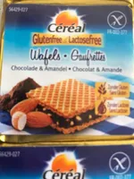 Gaufrettes chocolat amande sans gluten sans lactose