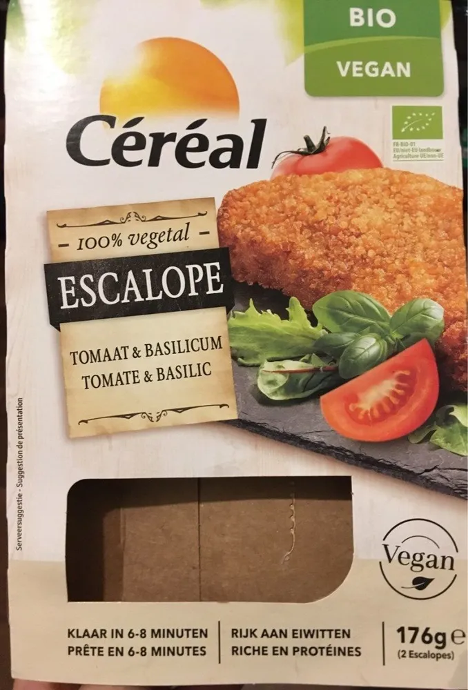 Escalope tomate et basilic