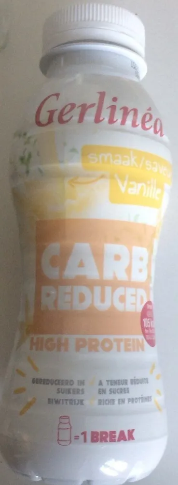 Gerlinéa carb reduced saveur vanille