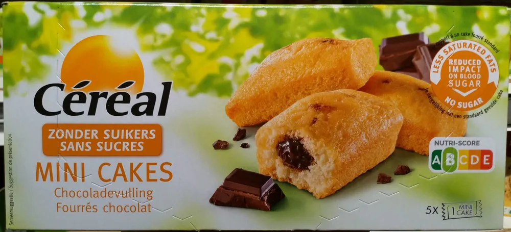 Mini cakes fourrés chocolat