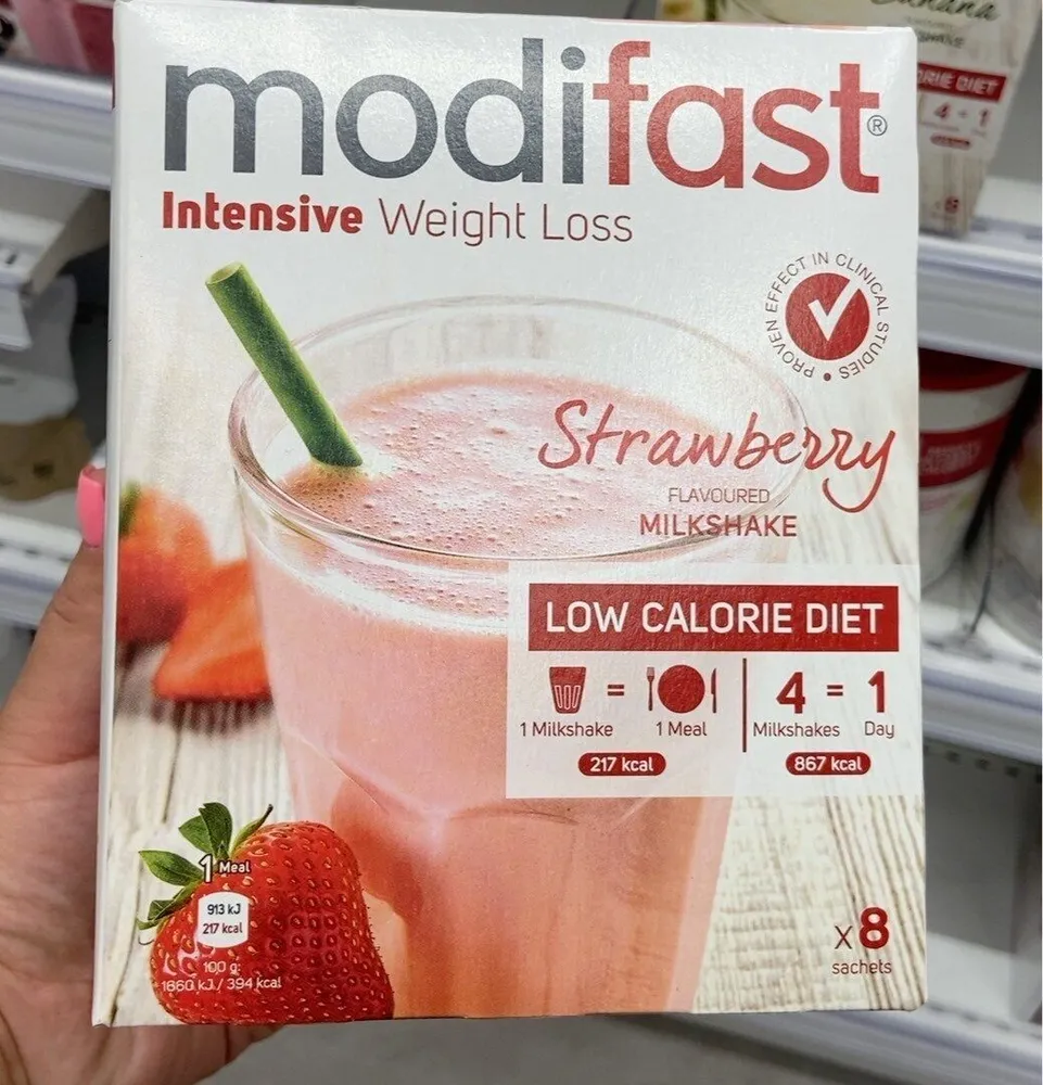 Strawberry Flavoured Milkshake