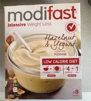 Pudding noisettes et yaourt
