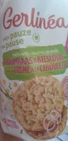 Galette de maïs saveur crème à la ciboulette