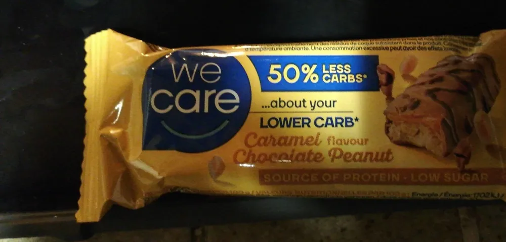 Lower carb caramel chocolate peanut